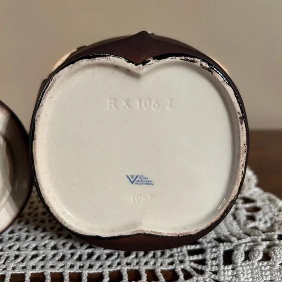 Goebel Hummel Friar Tuck Monk Humidor Tobacco Jar RX 106/I 1957 West Germany - Picture 11 of 12